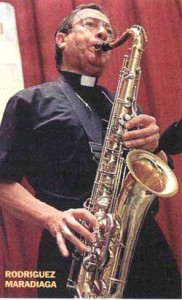 Playing his boss's tune!